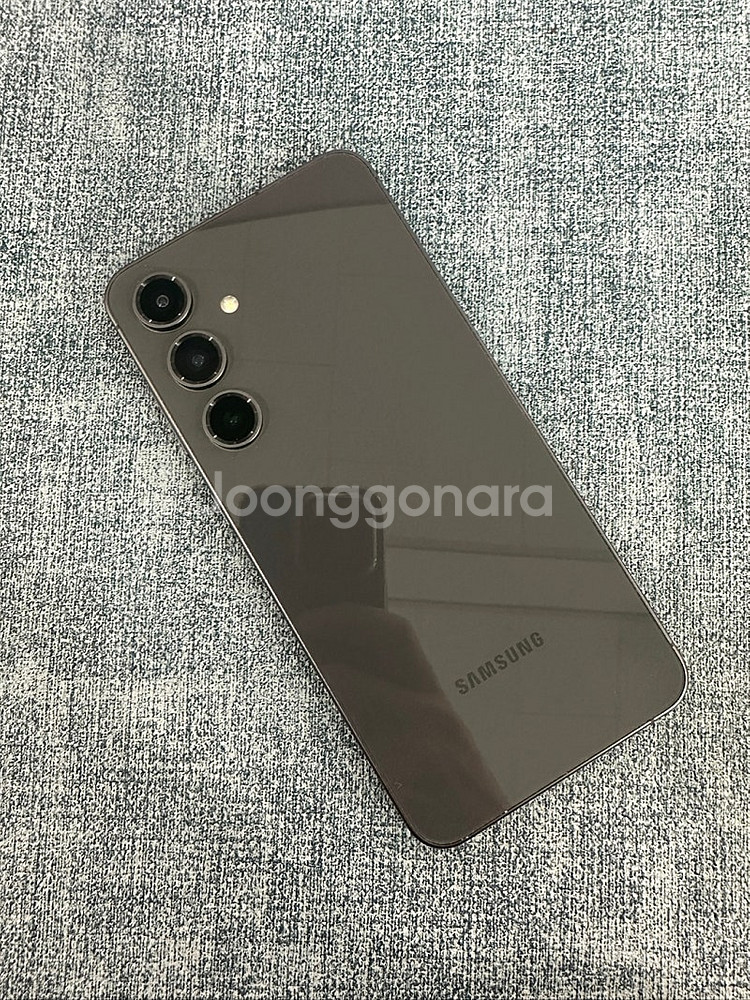 (새상품급) 갤럭시S24FE 256G 블랙 24년 12...--0