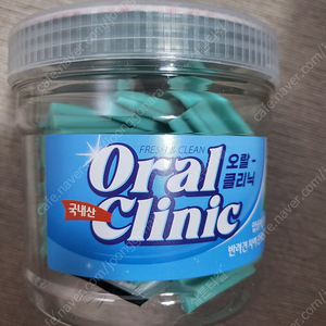오랄클리닉 민트 강아지껌