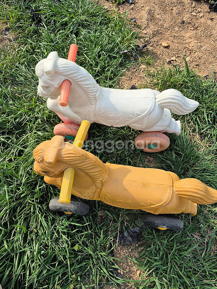 추억의 조랑말 장난감2대--2