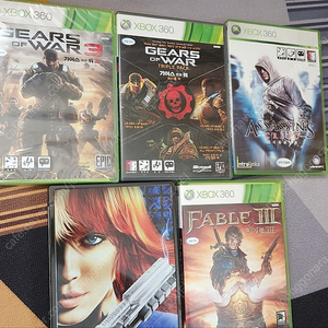XBOX 360 타이틀 5개