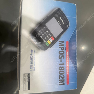 휴대용 카드단말기 MP0S-1802M 판매합니다
