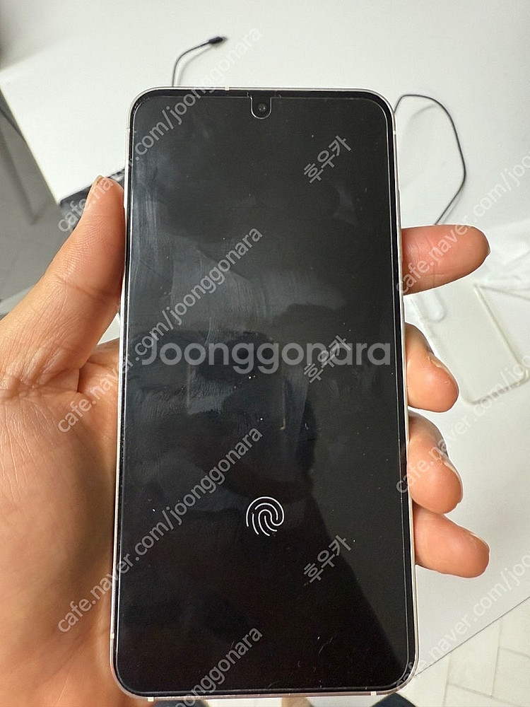 갤럭시S23 512g 크림 2월 올갈이--1
