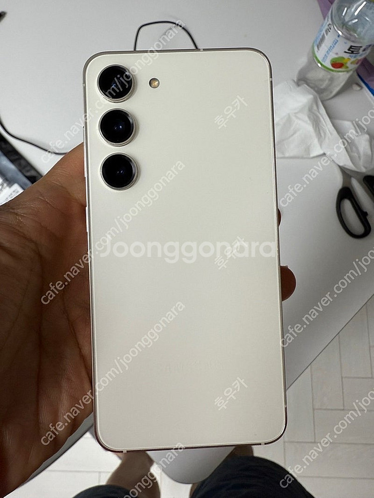 갤럭시S23 512g 크림 2월 올갈이--2