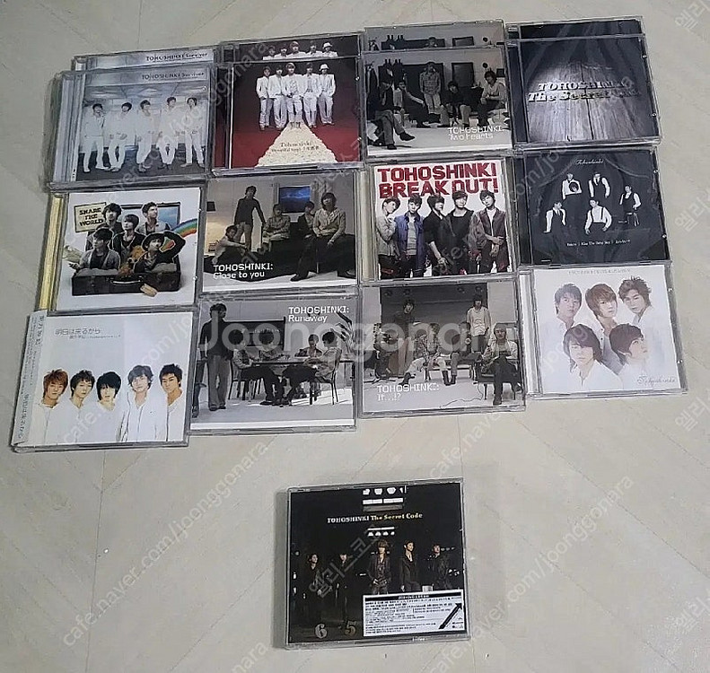 동방신기 앨범 화보집 DVD 정리합니다--1