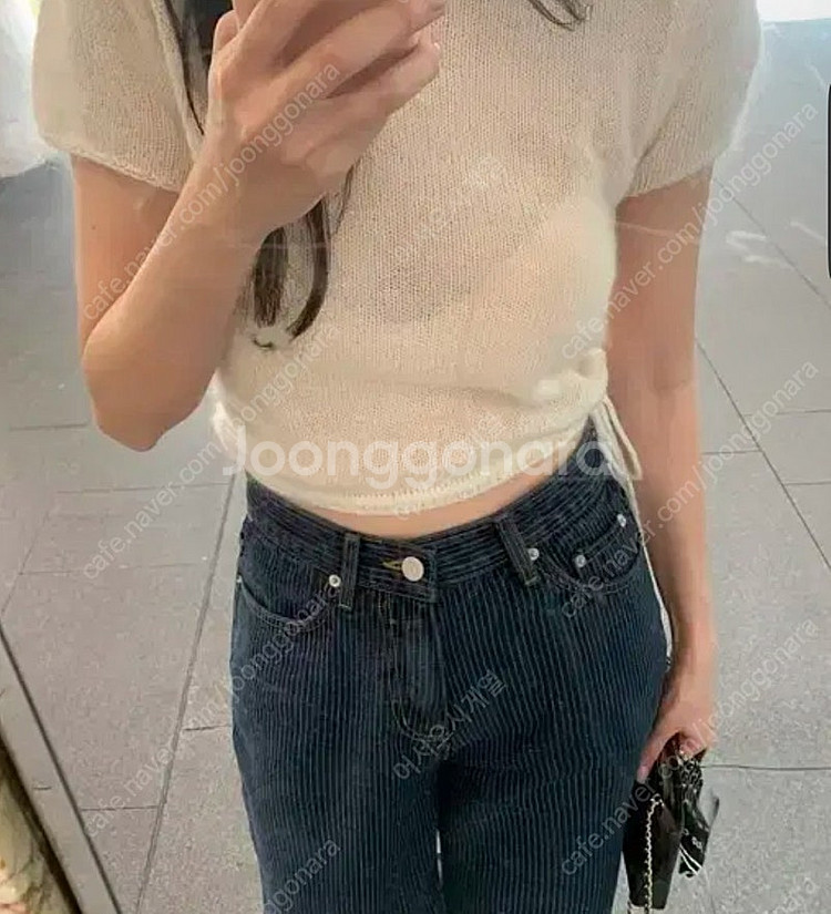 릴리코츠 Billy Stripe Denim m사이즈--1