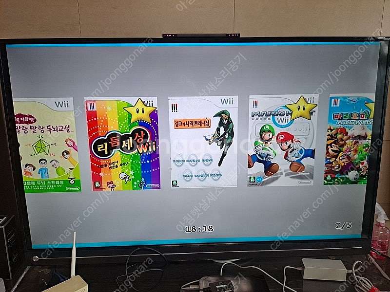 닌텐도 Wii 본체 2인 세트입니다--7
