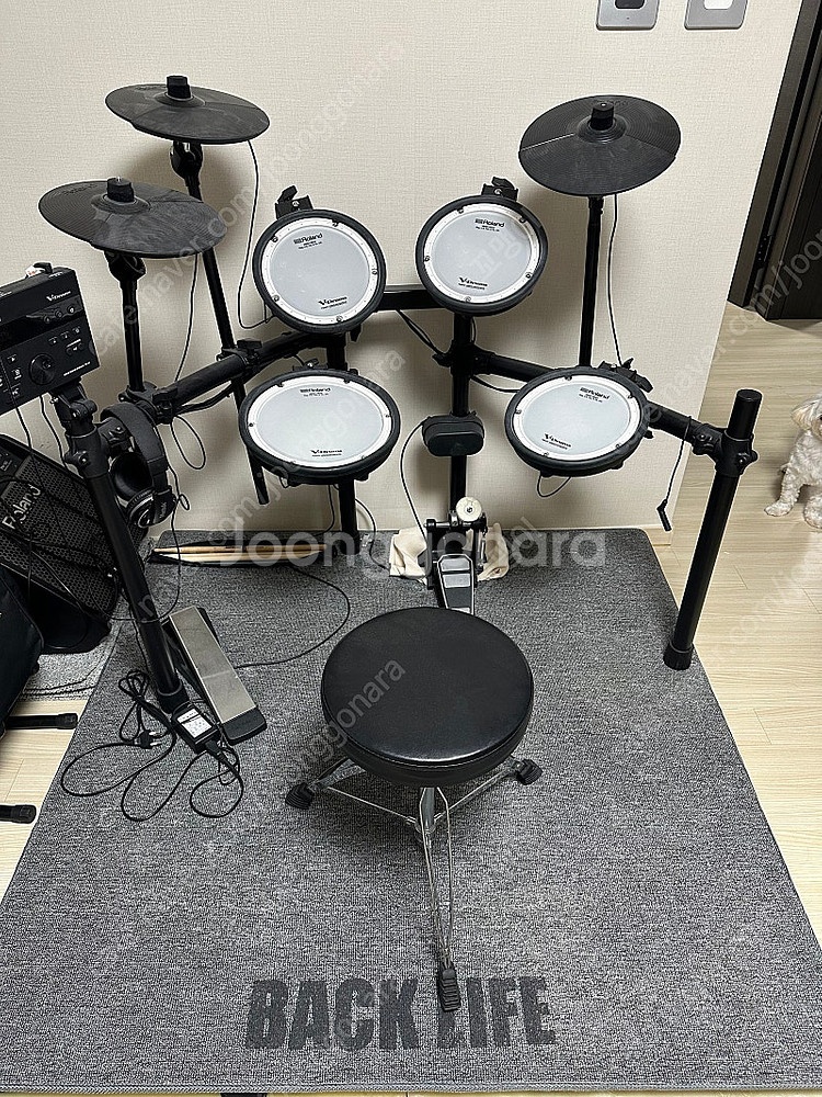 롤랜드전자드럼+페달 Electric Drum TD-07...--0