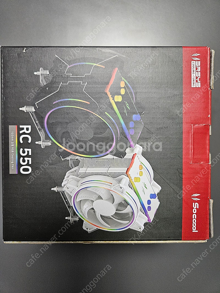 3rsys 공랭쿨러 RC550 팔아요--5