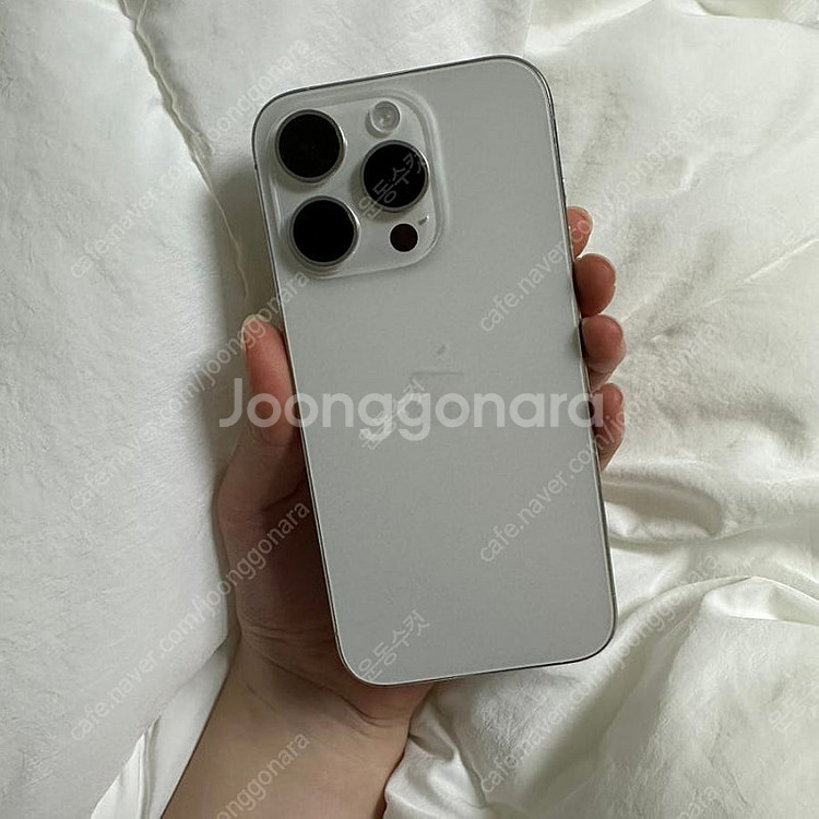s급 아이폰15프로 256 화이트--0