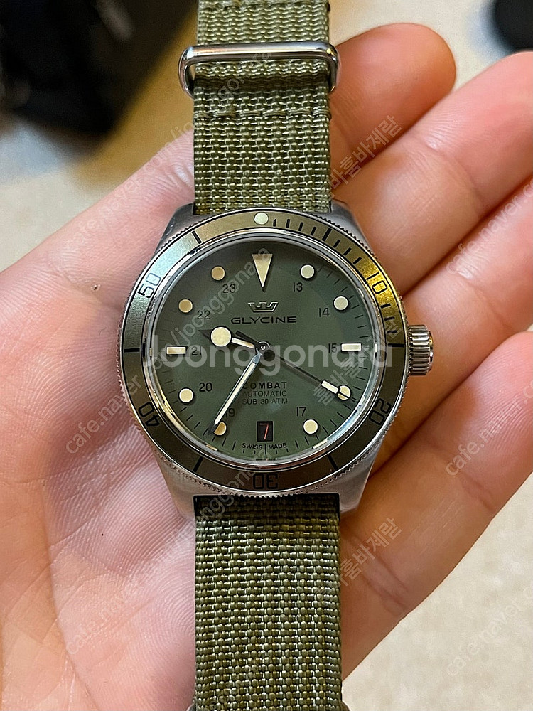 글라이신 컴뱃 36mm 오토매틱--0