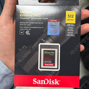 sandisk 센디스크 CF카드 CF-B 512G 정품 판매 미개봉 새제품