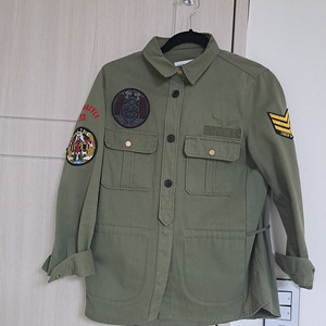 수입 ZD 카키 야상 자켓