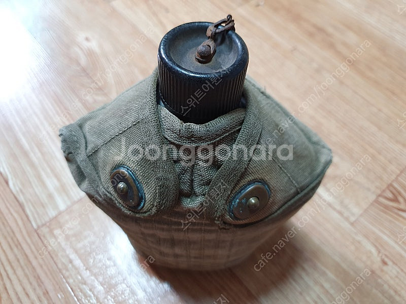 WW2 2차대전 한국전 미군 OD7 파우치 벨트 수통 ...--0
