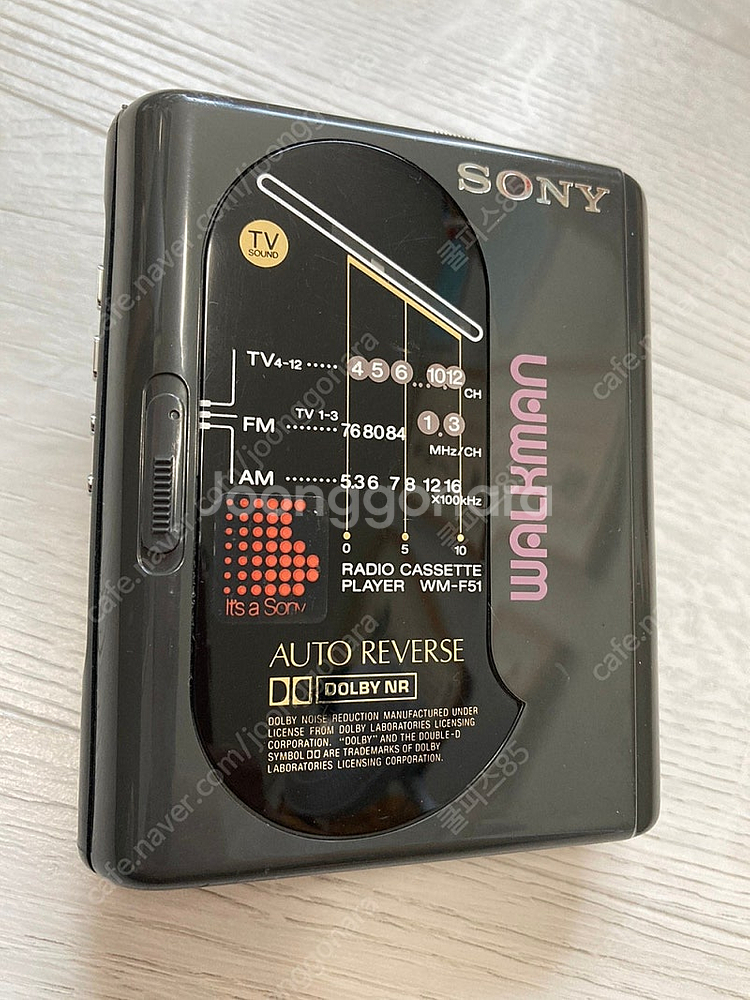sony 소니 라디오 카세트 플레이어 WM-F51--0