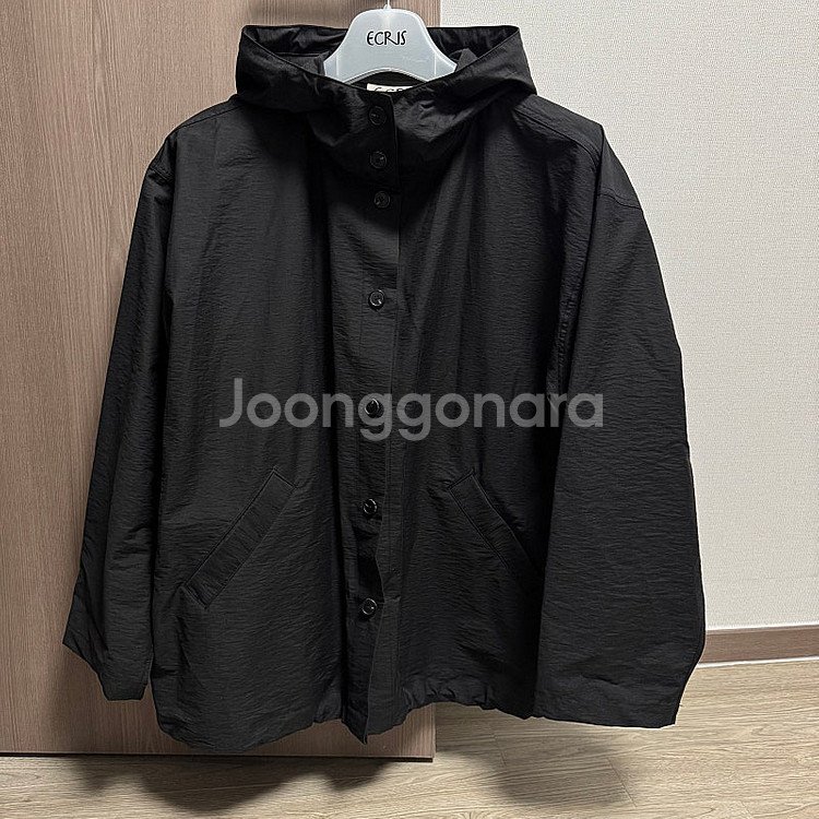 에크리스 교 후드점퍼 블랙--0