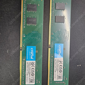 [개인]크루셜 DDR4 16gb (8gb X2개) 일괄 팝니다