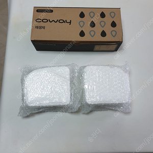 웅진 코웨이 룰루 연수기 소금 재생제 블럭소금 + 복합필터