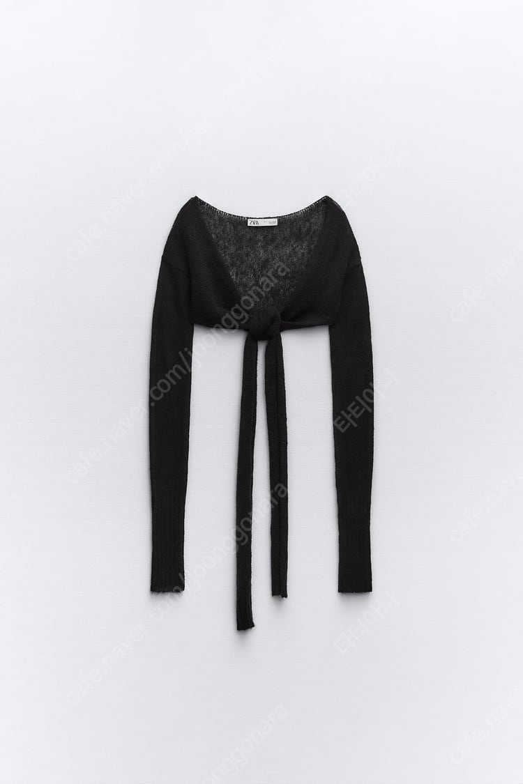 zara 자라 매듭 니트 크롭 가디건 45900-25900 택있는 새상품--9