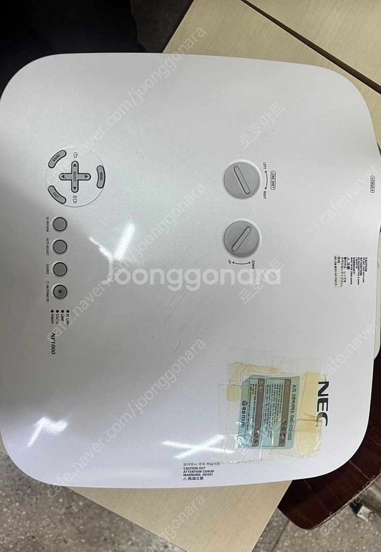 프로젝터 NEC NP1000--3