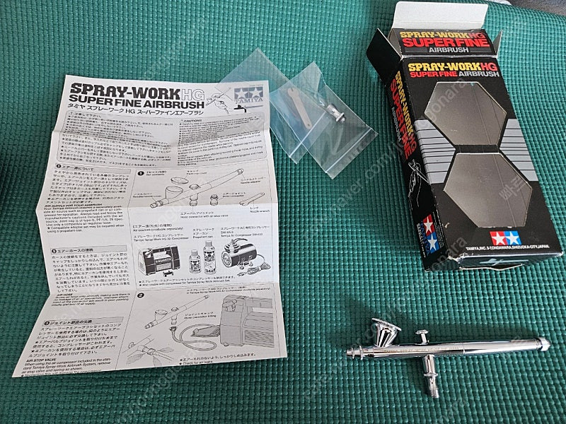 타미야 스프레이 에어브러쉬 도색 피규어--1