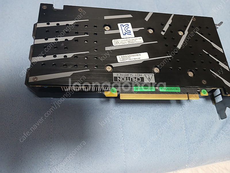 갤럭시 gtx1660ti 판매합니다.--1