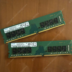 삼성 램 DDR4 16GB 2666 x2