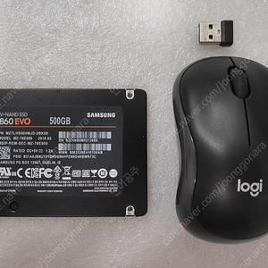 삼성 SSD 860 EVO 500GB & 로지텍 무선 마우스 팝니다.