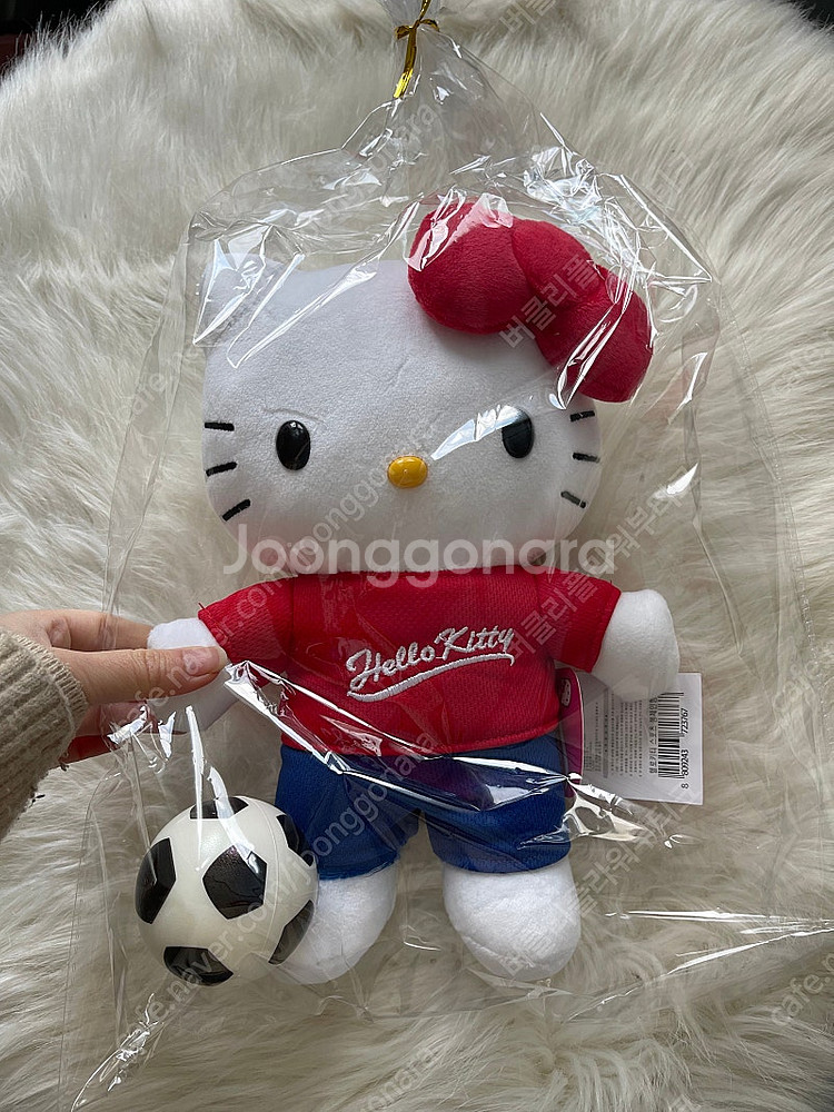 헬로키티 야구 축구 27cm--1