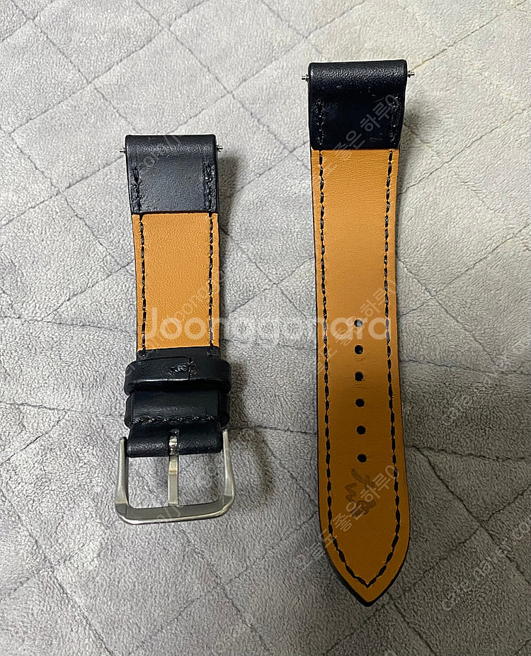 TWM 부테로 빈티지 시계줄 스트랩 블랙 20mm 급처--1