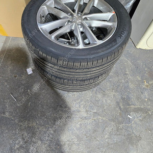 현대자동차 25년식정품휠19인치 과 25년식 한국타이어 245/50R19 각각 판매 세트 2짝