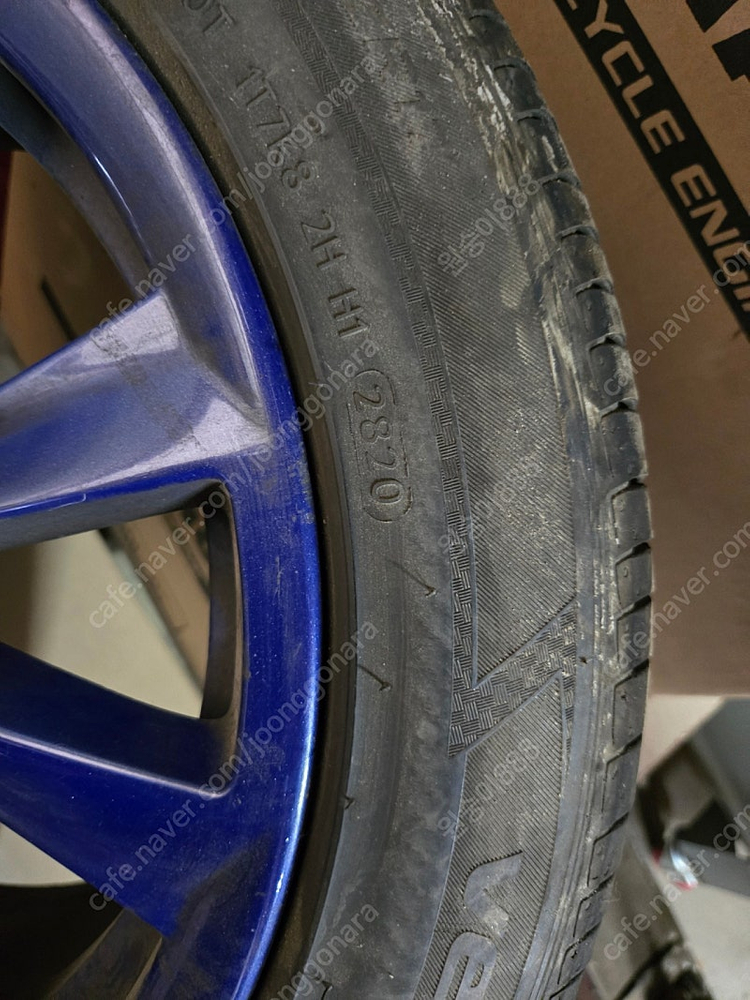 포터2 bmw휠 17인치 215 50 17 이미지