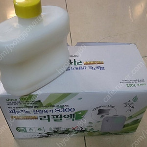 숲에서 피톤치드 편백나무 공기청정기 신림욕기