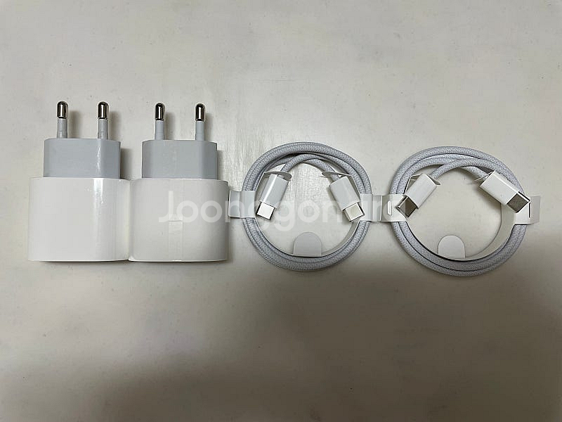 애플 20W USB-C 사용품, C타입 어댑터 미사용 ...--0