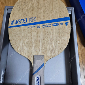 탁구라켓 중펜 빅타스콰르텟AFC 버터플라이 러버2장 판매