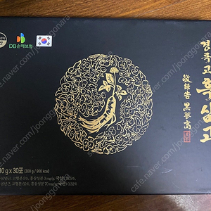 경록고 흑삼고 10g 30포 새상품 쇼핑백포함