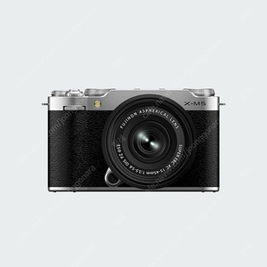 후지필름 X-M5/XC15-45mm Kit 실버->블랙 교환 또는 판매