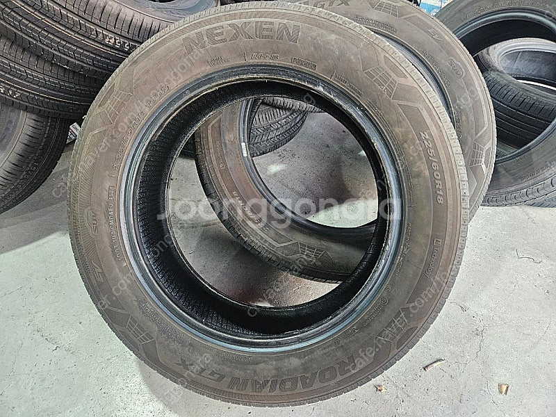 대구 중고타이어 넥센GTX 225 60 18--3