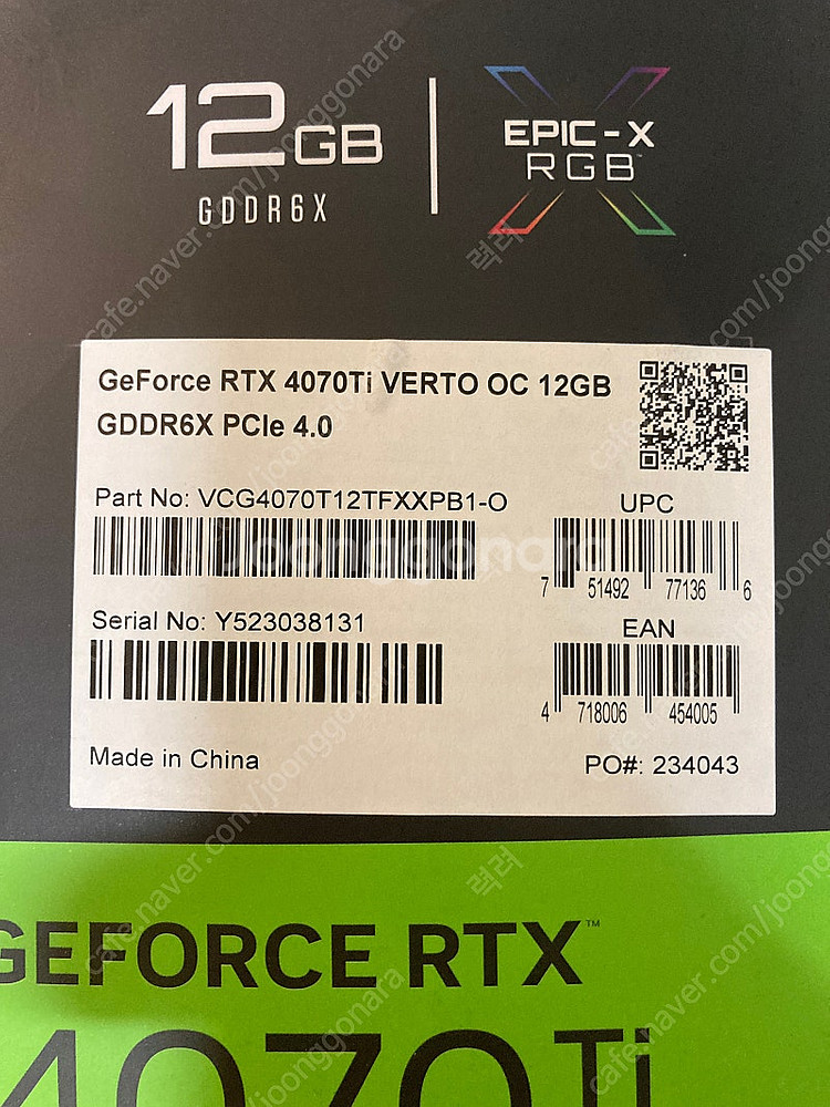 Pny rtx 4070ti--3