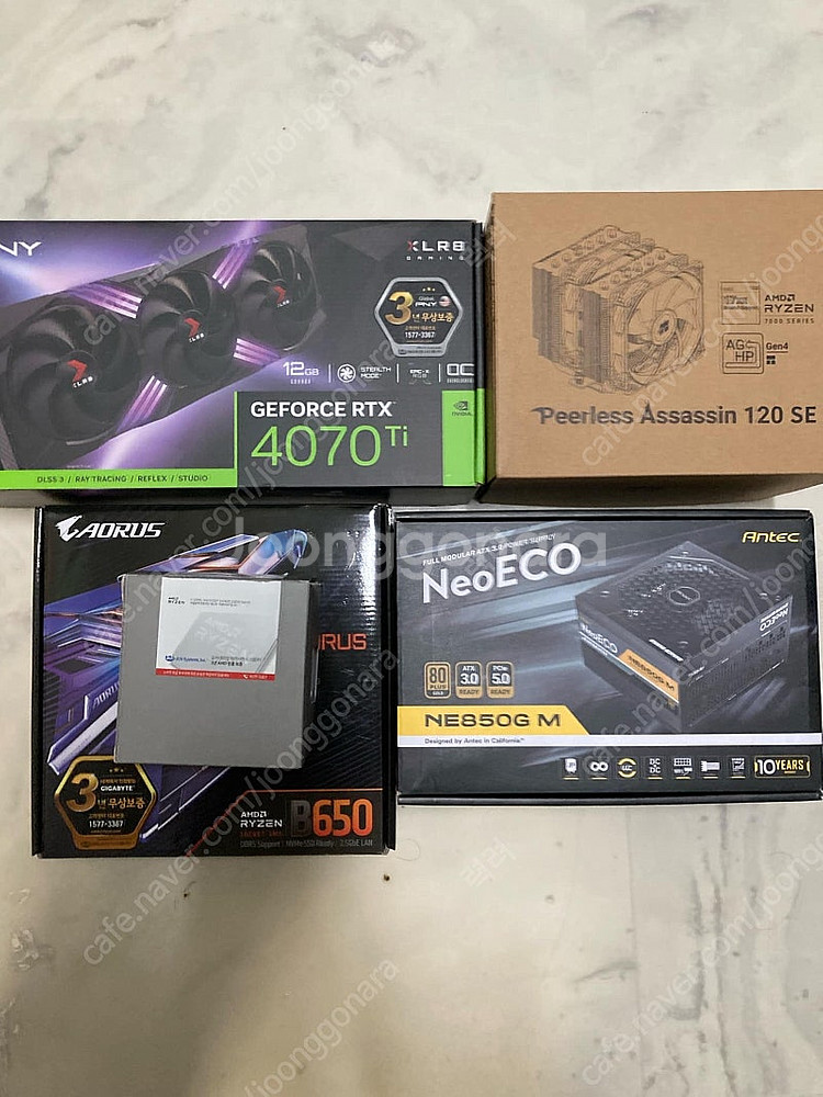 7800x3d rtx 4070ti 게이밍 컴퓨터 본체--2