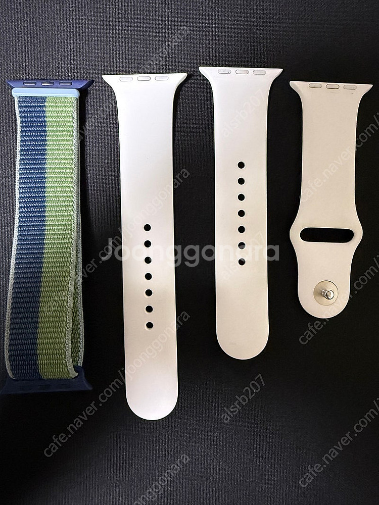 애플워치 SE2 44mm 실버 + 구성품 다수--6
