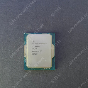 인텔 i9-12900k 판매합니다.