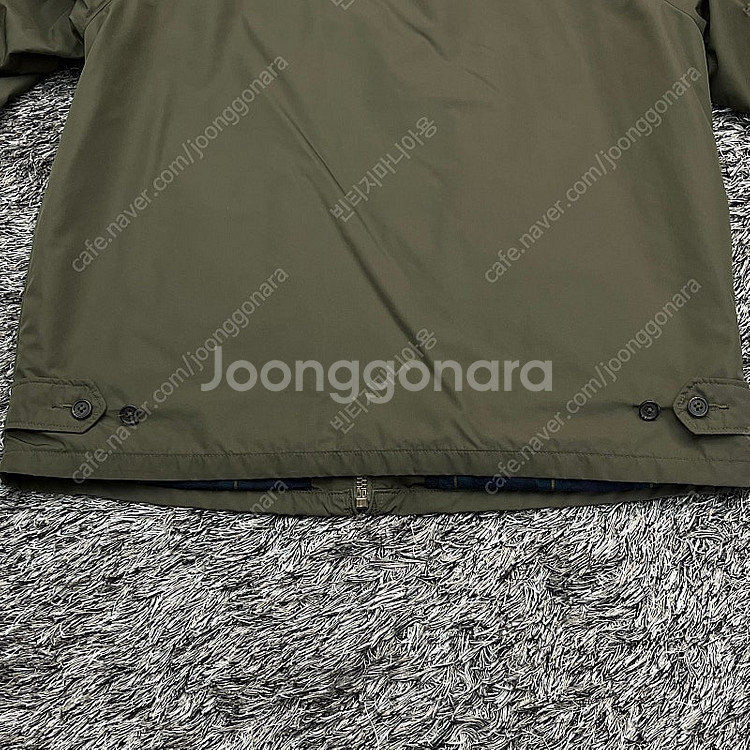 폴로랄프로렌 스윙탑 코튼 헤링본 블루종 자켓 (M)--3