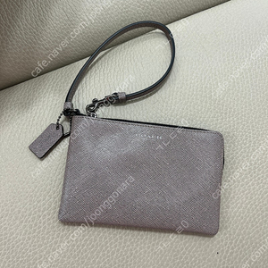 코치 정품 레더 손목 스트랩 파우치