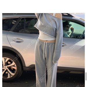 더위시 리즈 맨투맨 셋업 그레이컬러