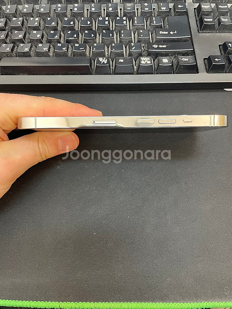아이폰14프로 실버 256GB 정식센터교체 상태좋은 중...--6