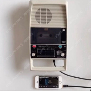 도시바 1980년대 카세트 플레이어