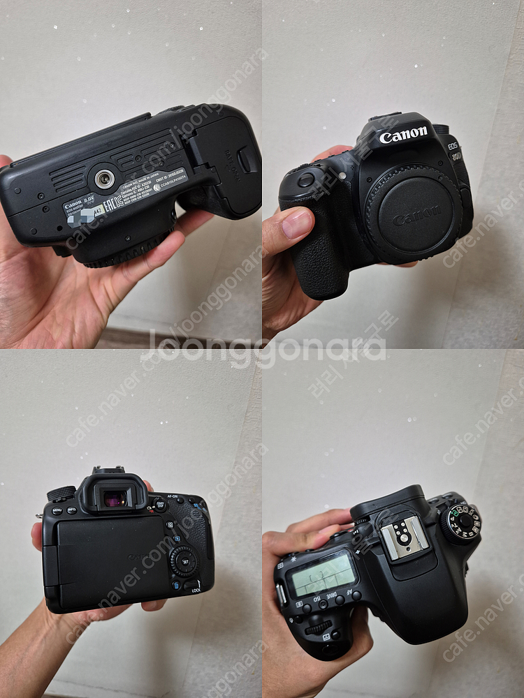 캐논 80D 및 팬케이크 렌즈(24mm) 판매합니다.--6