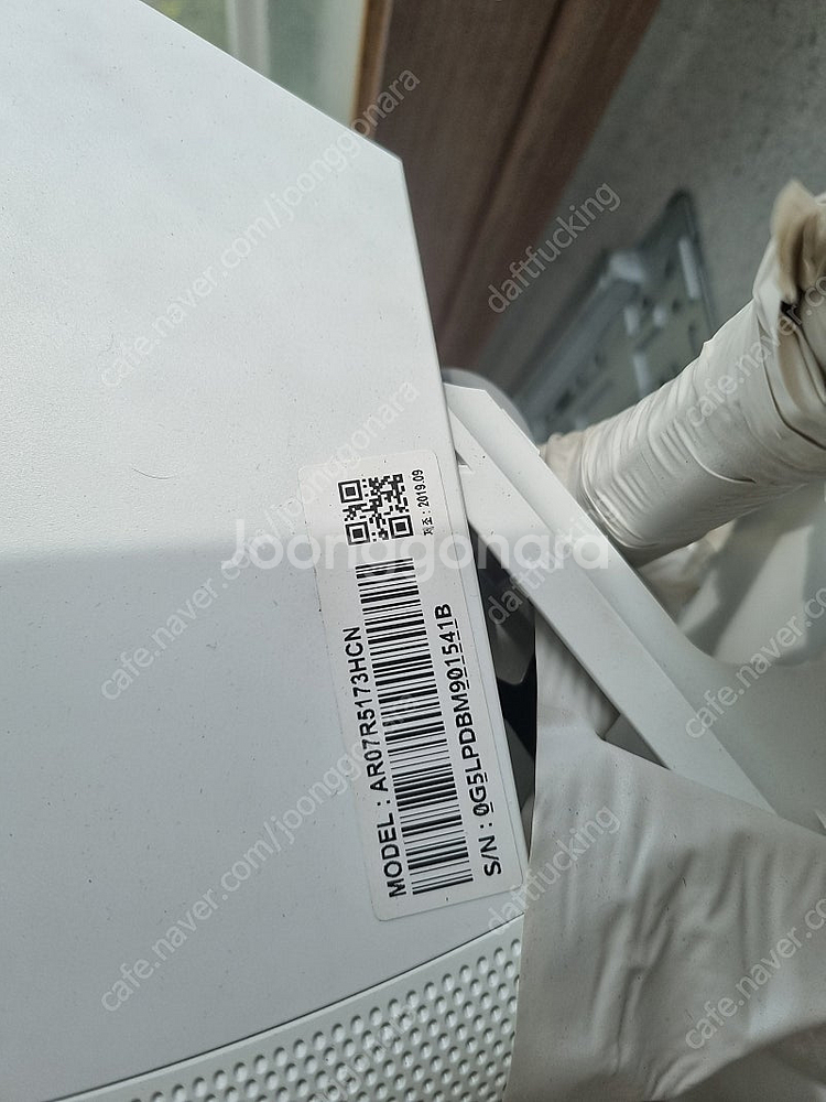 삼성전자 무풍에어컨(AR07R5173HCN) 판매합니다...--0