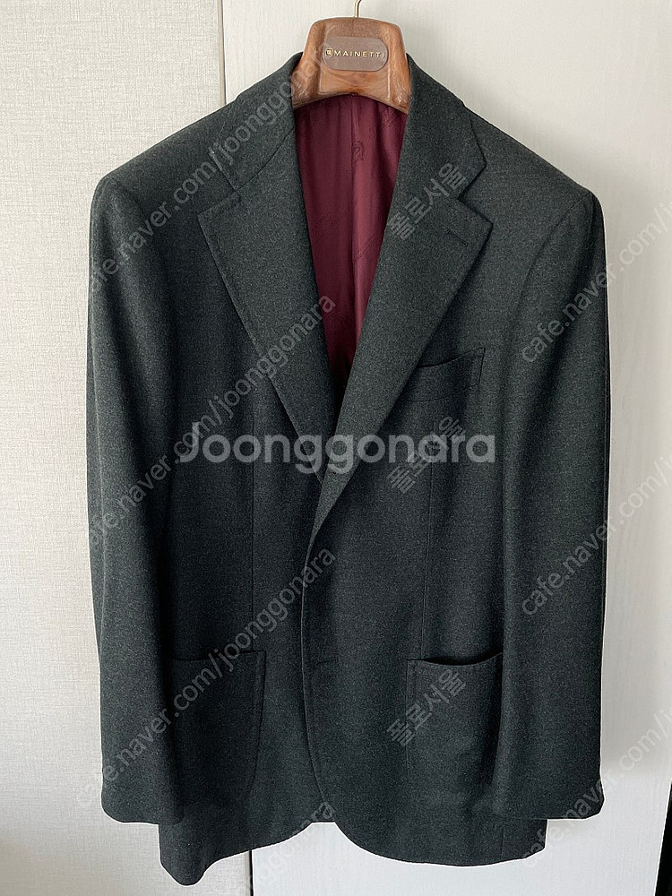 비스포크 로로피아나 울캐시 스포츠코트 (50) 맞춤 한...--0