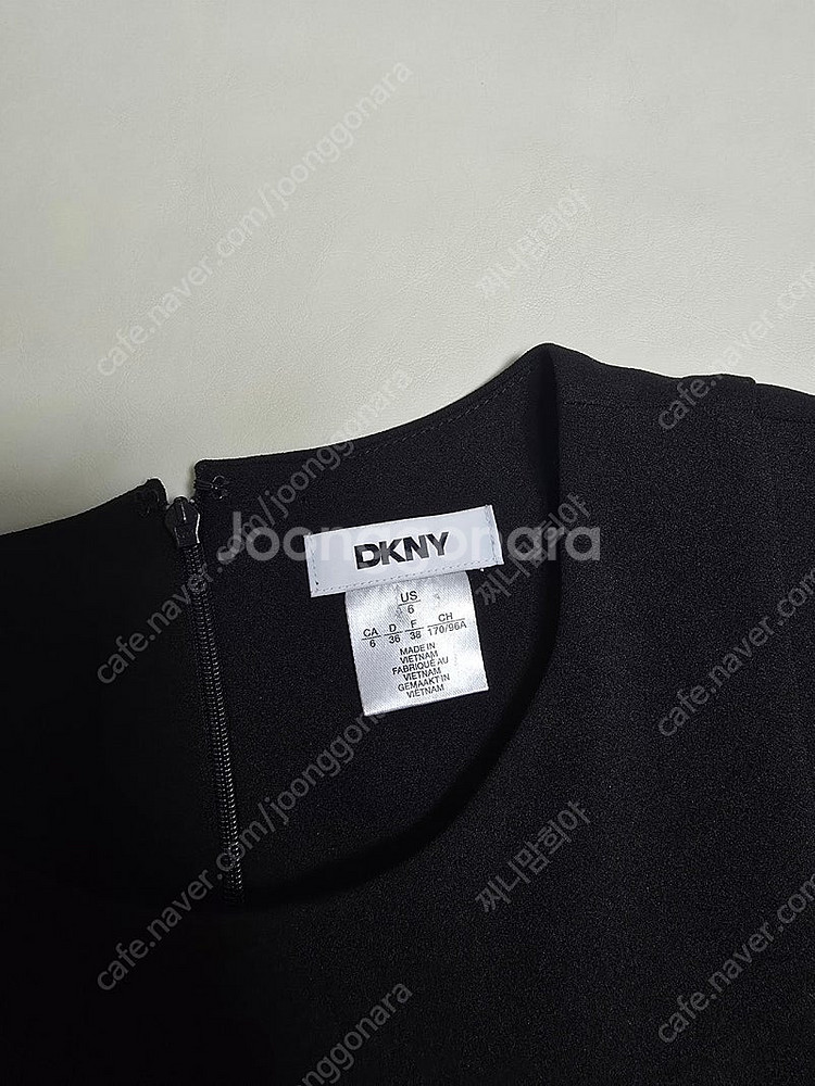 (새상품) DKNY 블랙 기본 원피스 6--2